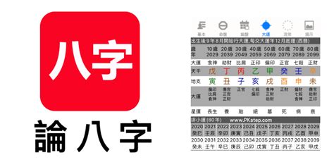 五行計算器|【論八字】免費八字計算App－看命盤、流年算命等命。